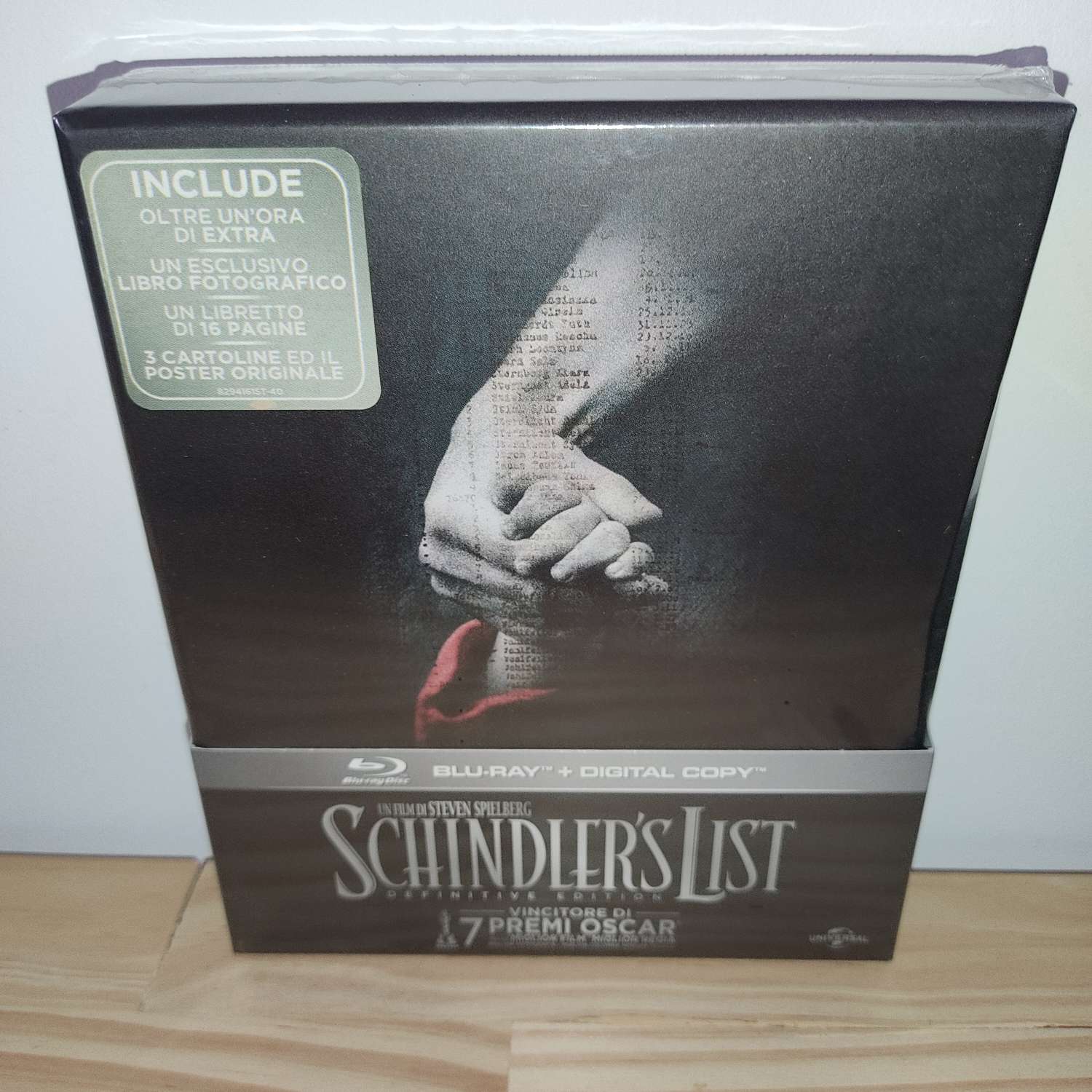 Schindler's List Definitive edition DIGIBOOK [Blu-Ray + DVD] - RARE - NEUF