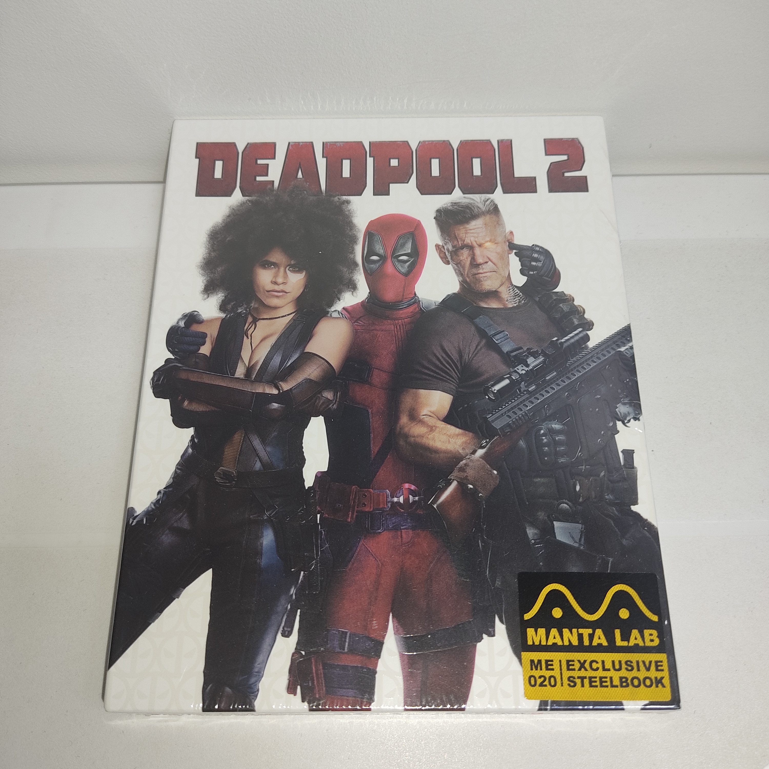 Deadpool 2 4K Full Slip SteelBook 4k - MANTA LAB EXCLUSIVE #20 - RARE ...
