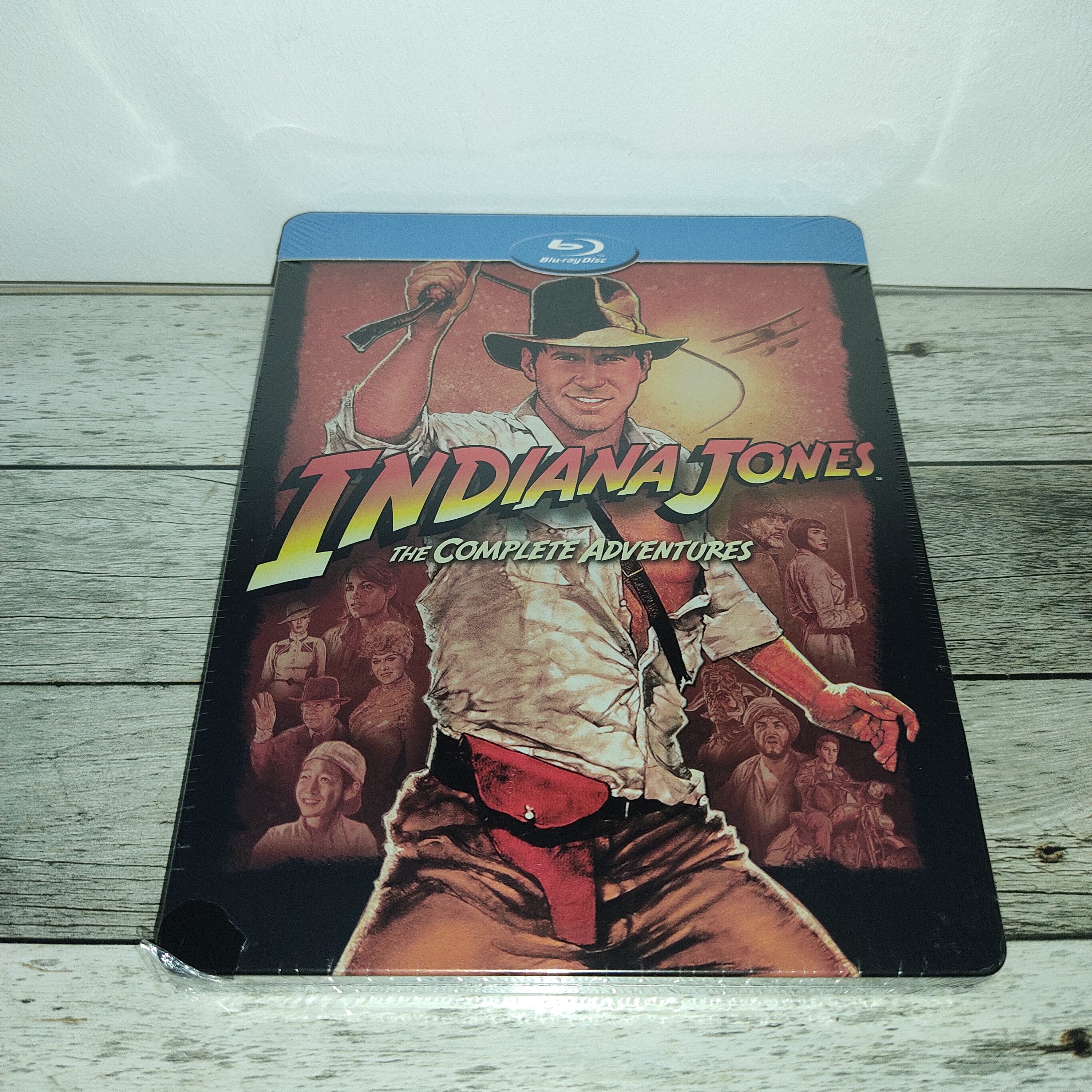 Indiana Jones: The Complete Adventures 1-4 STEELBOOK [Blu-ray] - NEUF