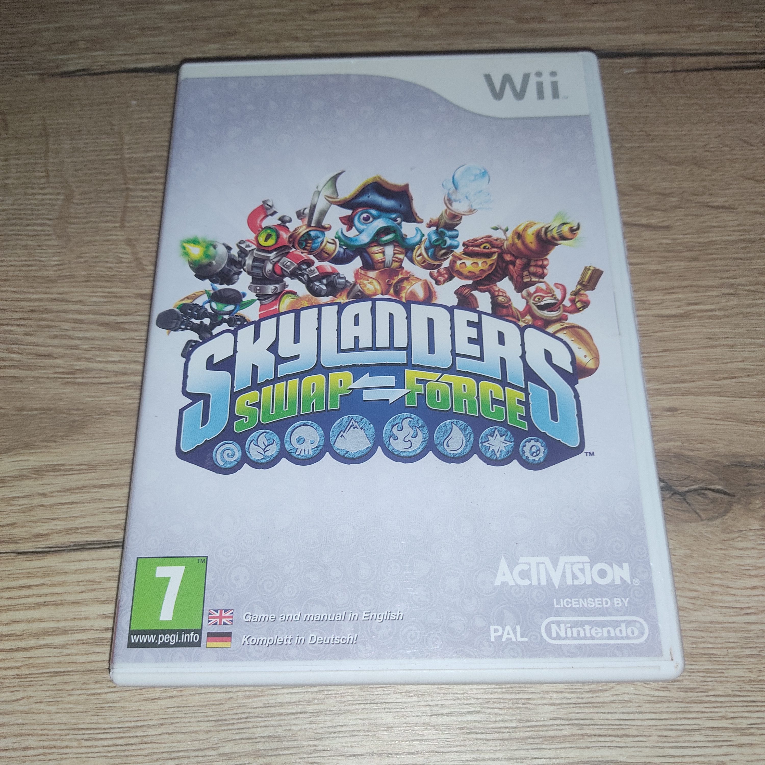 Skylanders SWAP Force (NINTENDO WII) - BOÎTE + JEU - VF - BON ÉTAT