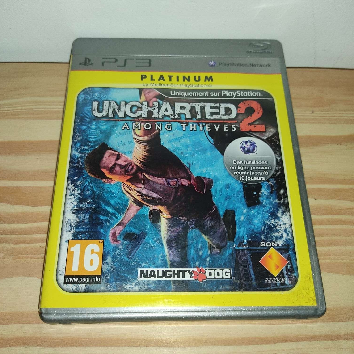 Uncharted 2: Among Thieves – PS3 – Complet (boîte, Notice) – Version FR – Très Bon état